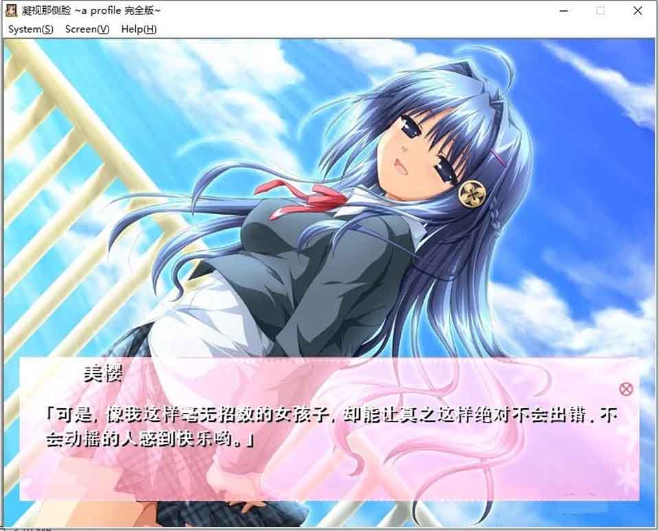 图片[1]-R6490 凝视那侧脸 ～a profile 完全版～[汉化硬盘版][700M]-1288游戏网