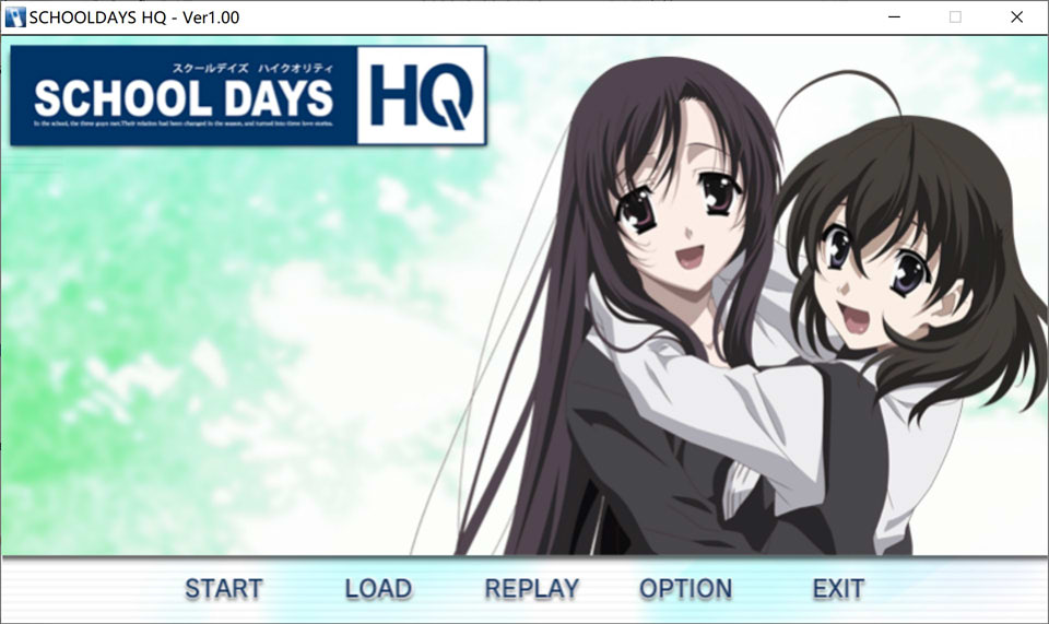 图片[1]-日在校园：SCHOOL DAYS HQ精翻汉化步兵版+全回想★全CV[新汉化/11G]-1288游戏网