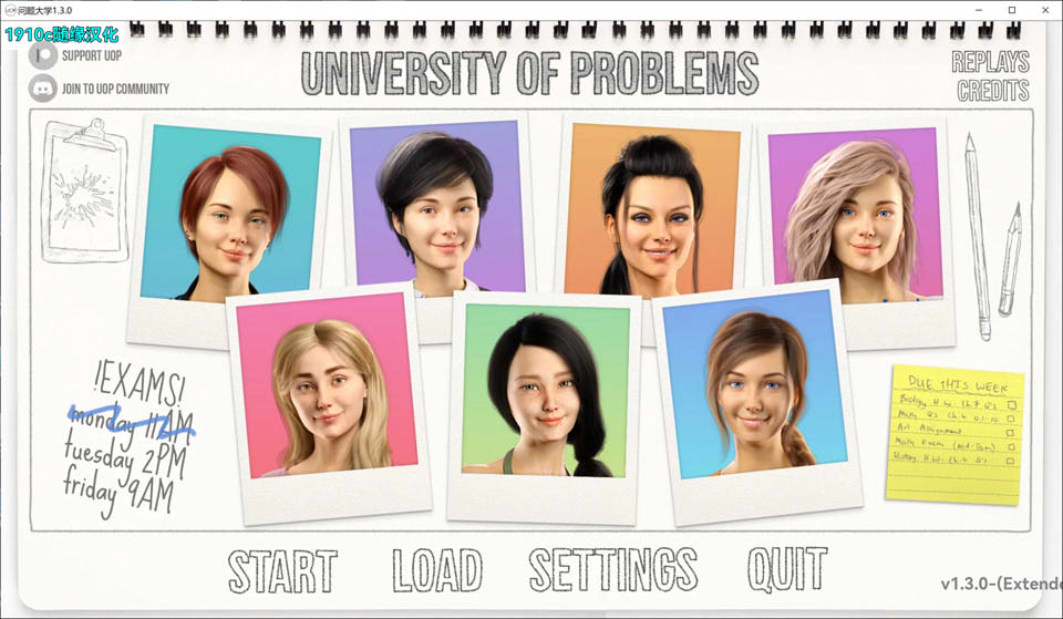 图片[1]-问题大学：University of Problems V1.3云翻汉化版[PC+安卓][9月更新/5.6G]-1288游戏网