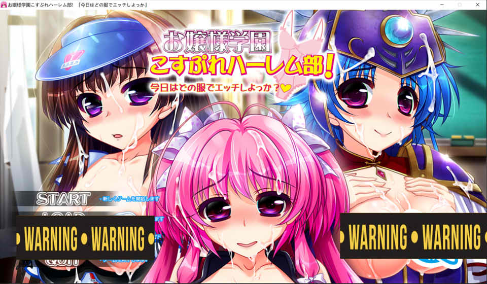 图片[1]-大小姐学园Cosplay后宫部!今天要穿什么衣服来H呢? AI汉化版[新汉化/2.6G]-1288游戏网