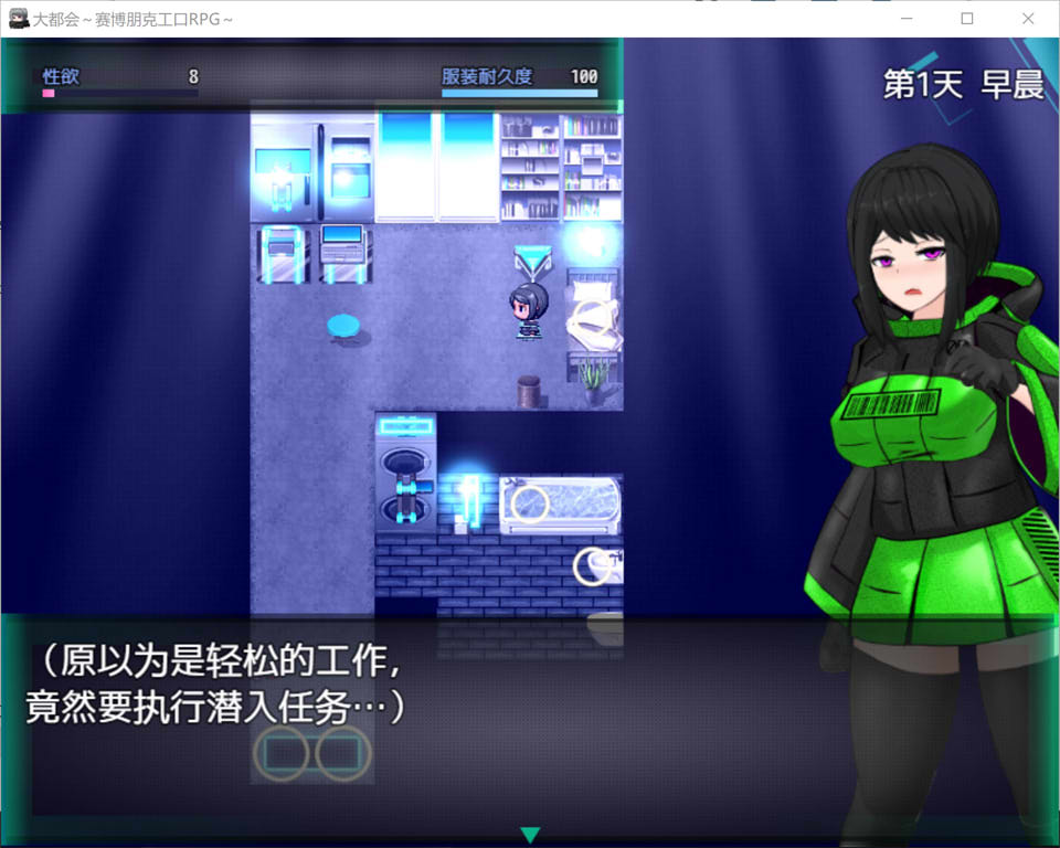 图片[2]-大都会～赛博朋克涩涩RPG～官中AI汉化版+全回想存档[新汉化/1.4G]-1288游戏网