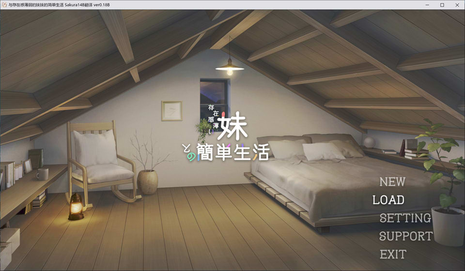 图片[1]-与存在感薄弱的妹妹的简单生活V0.18B AI汉化体验版[7月更新/1.8G]-1288游戏网