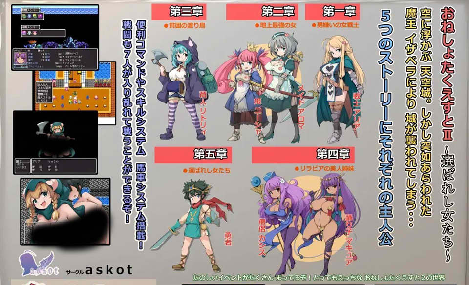 图片[2]-大姐姐们与尿床勇者的任务II ~被选中的女人们~ AI汉化版+存档[新汉化/1.5G]-1288游戏网